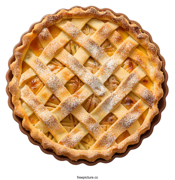 [Transparent Background PNG]Homemade apple pie