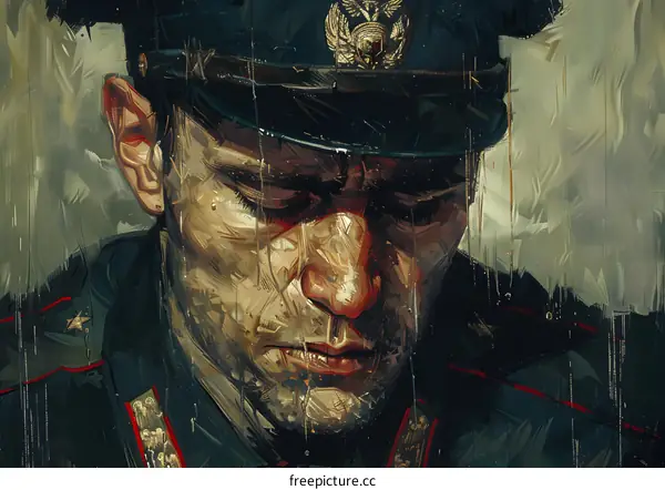 Portrait of a policeman