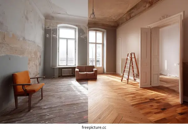 Renovation of an Old Apartment Interior Design