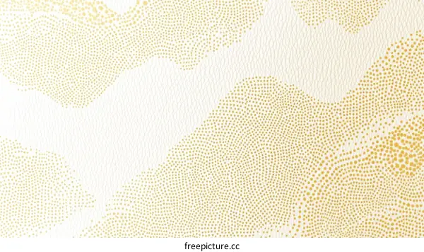 Abstract Dotted Design Background in Gold