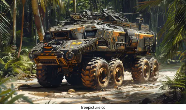 The Armoured Personnel Carrier in the Jungle