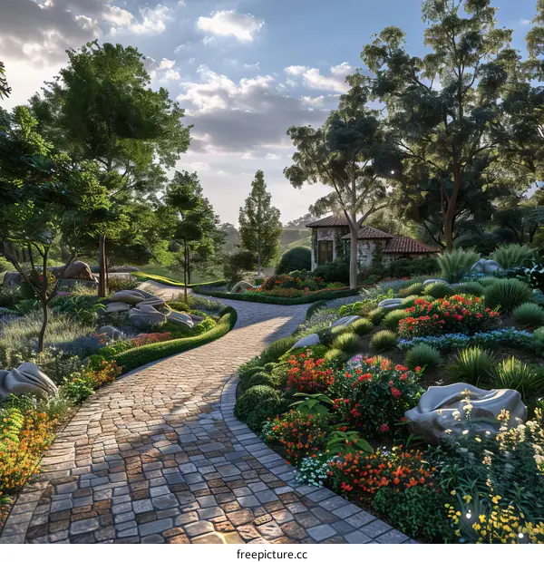 Garden Landscape: A Tranquil Eden