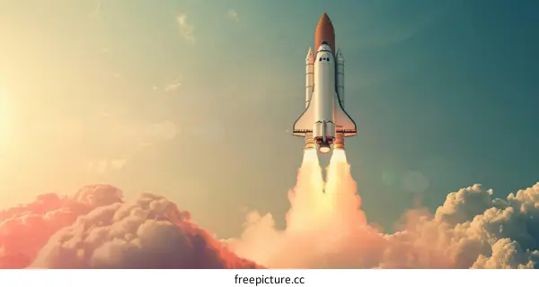 Space Shuttle Atlantis Launch