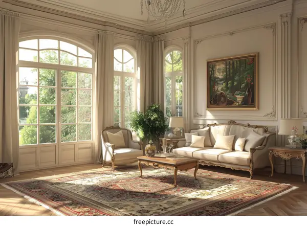 European-style living room