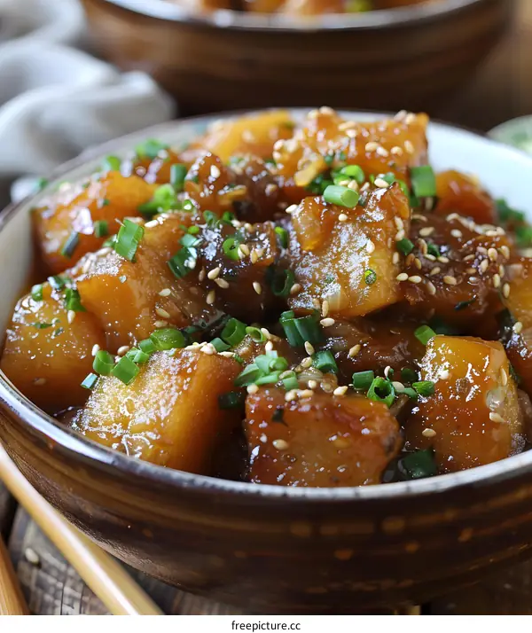 Sesame Glazed Sweet Potato Recipe