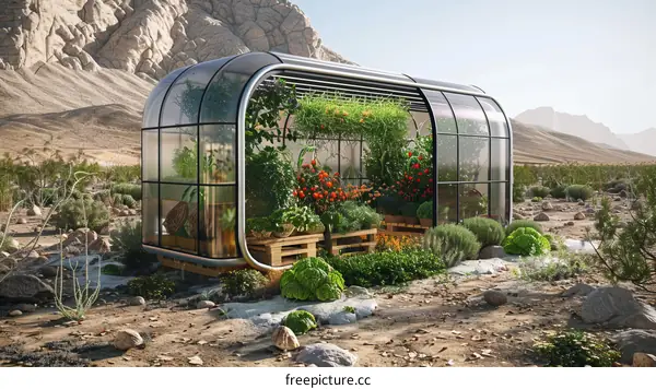The autonomous greenhouse is an innovation in agriculture