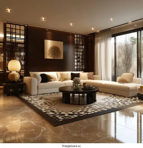 Modern Luxurious Living Room