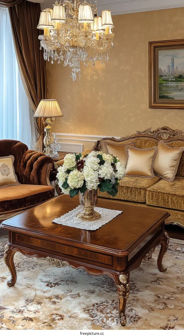 Luxurious Living Room Interior Design