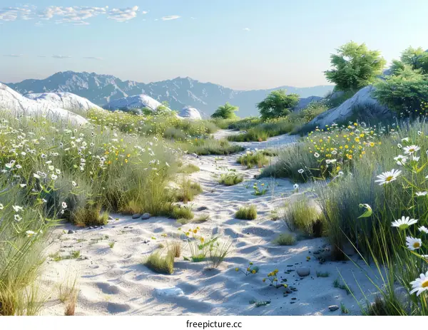 The beauty of nature captured in a stunning landscape