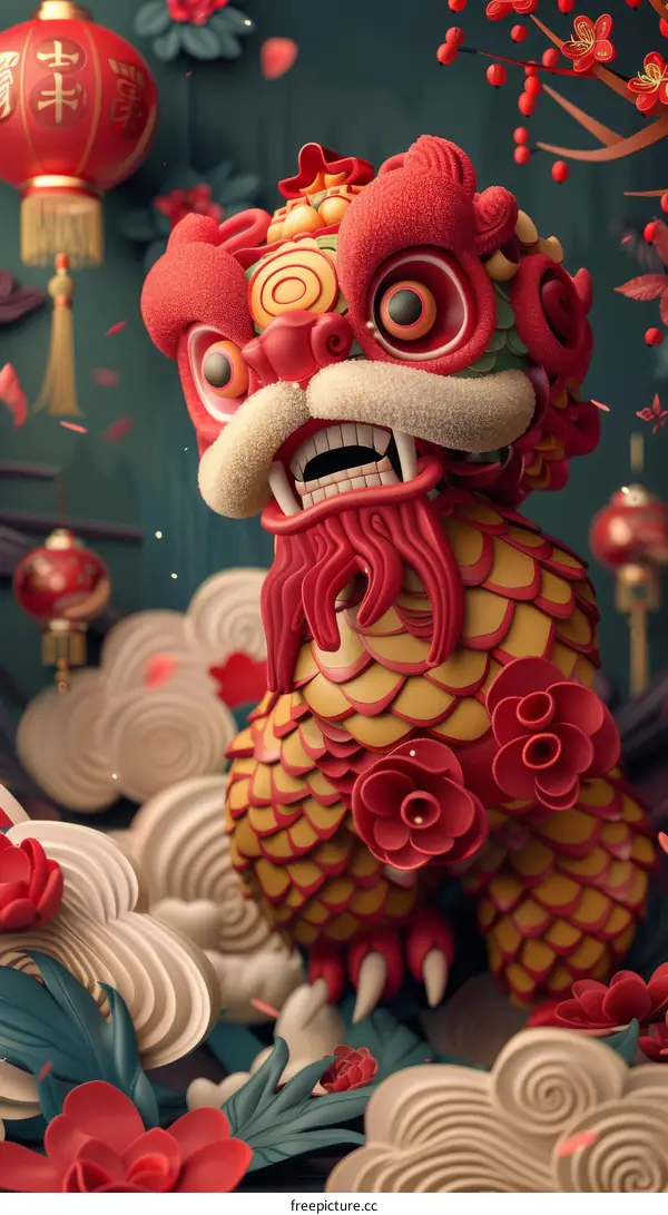 Lion dance to celebrate Lantern Festival