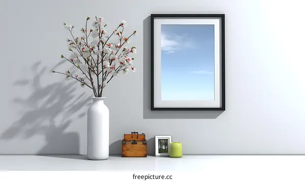 Elegant Home Decor with Cherry Blossom