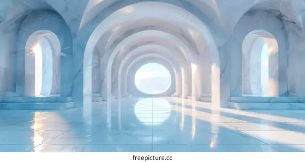 Elegant Marble Archway Interior Design