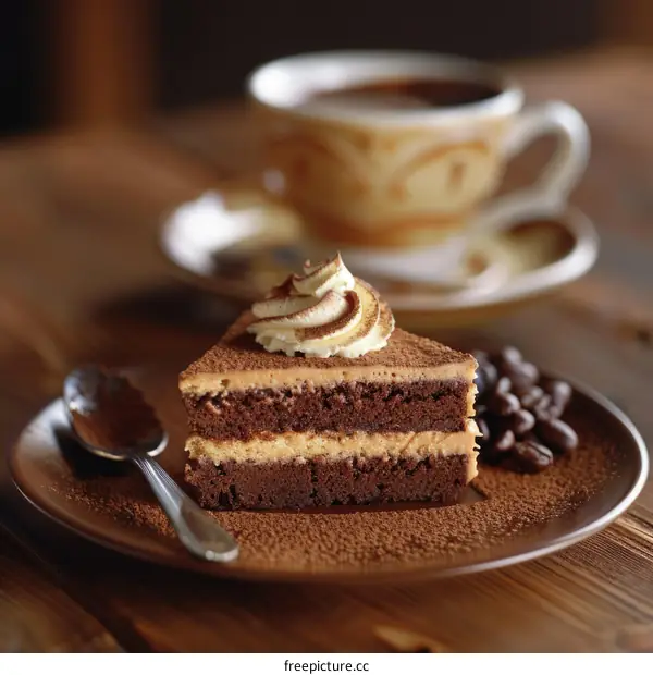 Chocolate Cake with Coffee