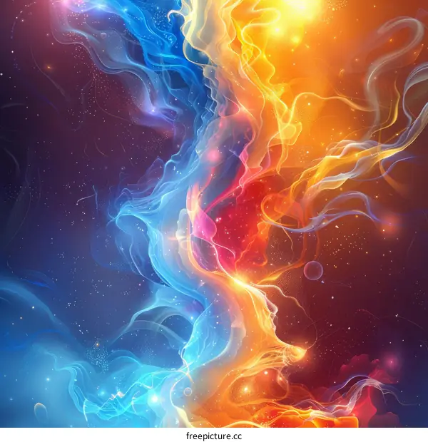 Fire and Ice: A Cosmic Dance of Energy and Wonder
