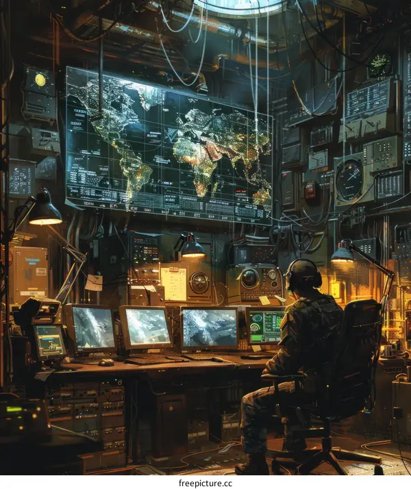 Control Room Commander - Military Strategizing Crisis Management