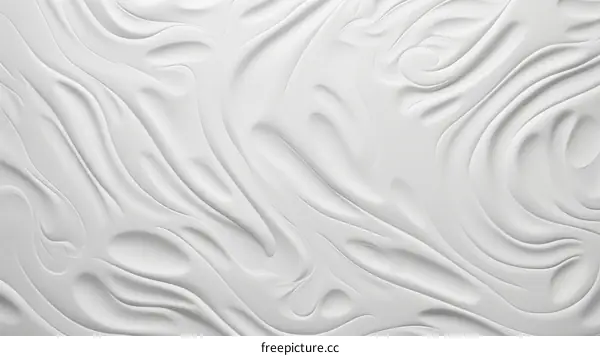 White seamless wavy background