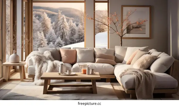 Modern Minimalist Living Room Interior Design