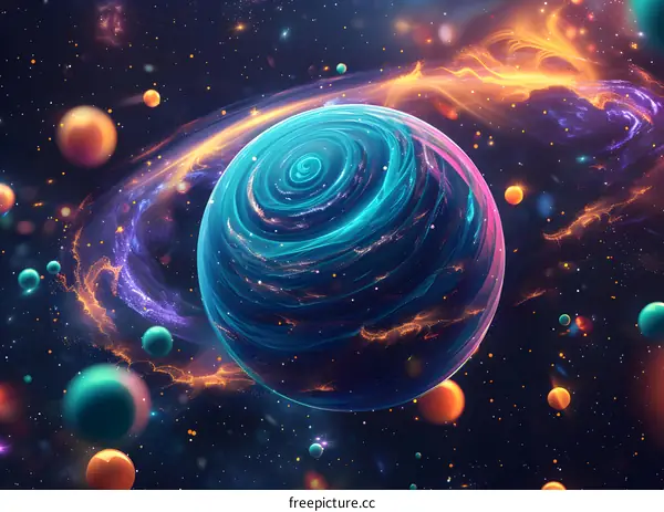 Planets and stars in outer space