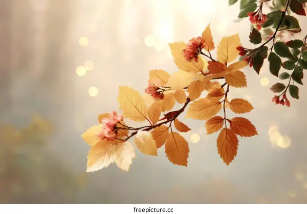 Autumn Leaves and Soft Light