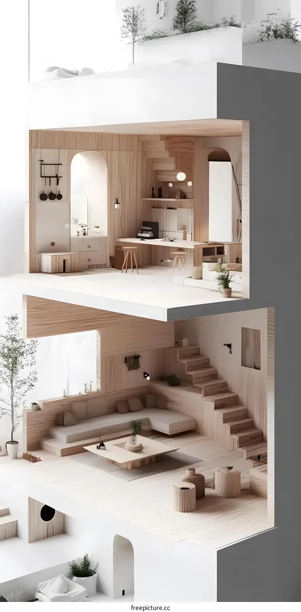 Modern Minimalist House Design Interior Architecture