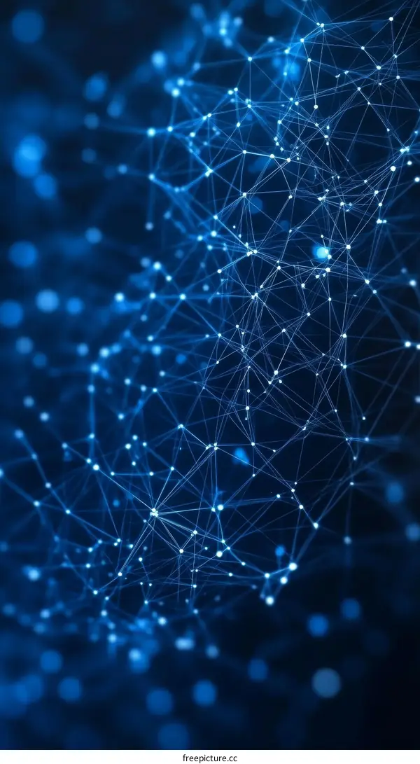 Abstract Network Connections Design Illustration