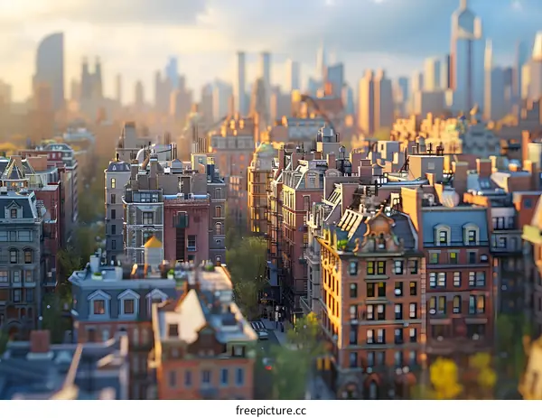 New York City from above