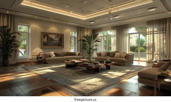 Sophisticated Modern Living Room Design