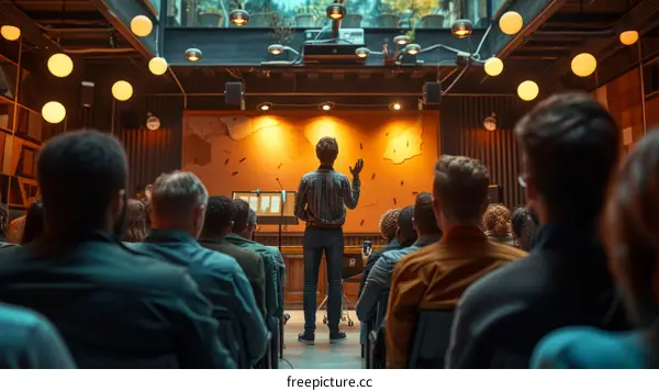 Diverse Audience at a Conference