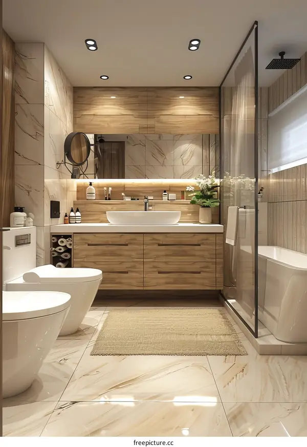 Modern Luxury Bathroom Interior Design
