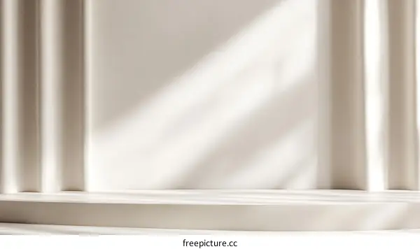 Elegant White Minimalist Product Showcase