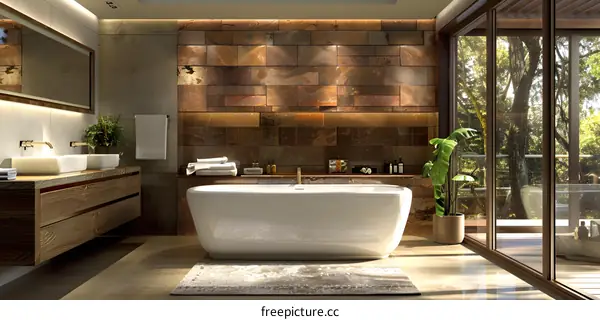 Modern Luxury Bathroom Interior Design
