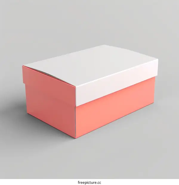 Pink Shoebox With Lid