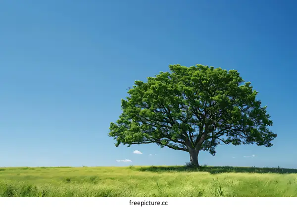 Lone Tree in a Field