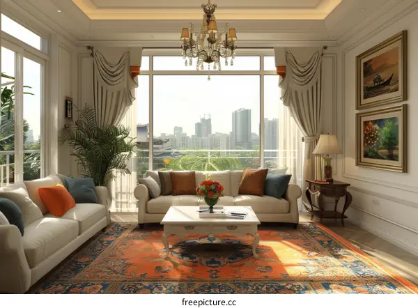 Modern Luxury Living Room Design