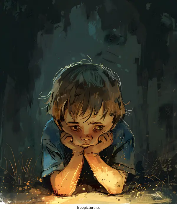 Lost Boy in the Woods