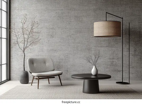 Modern Minimalist Living Room Interior Design