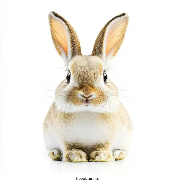 Adorable Baby Bunny Portrait