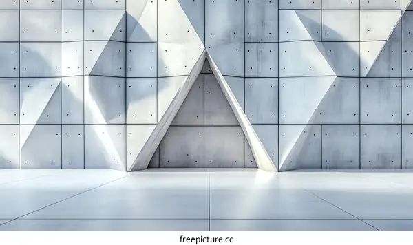 Modern Concrete Architecture Interior Design