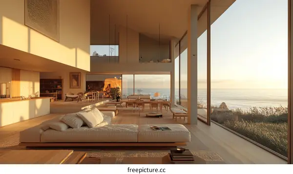 Coastal Modern Home Interior Design