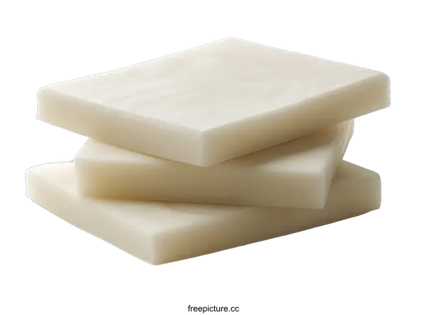 [Transparent Background PNG]Three pieces of mochi