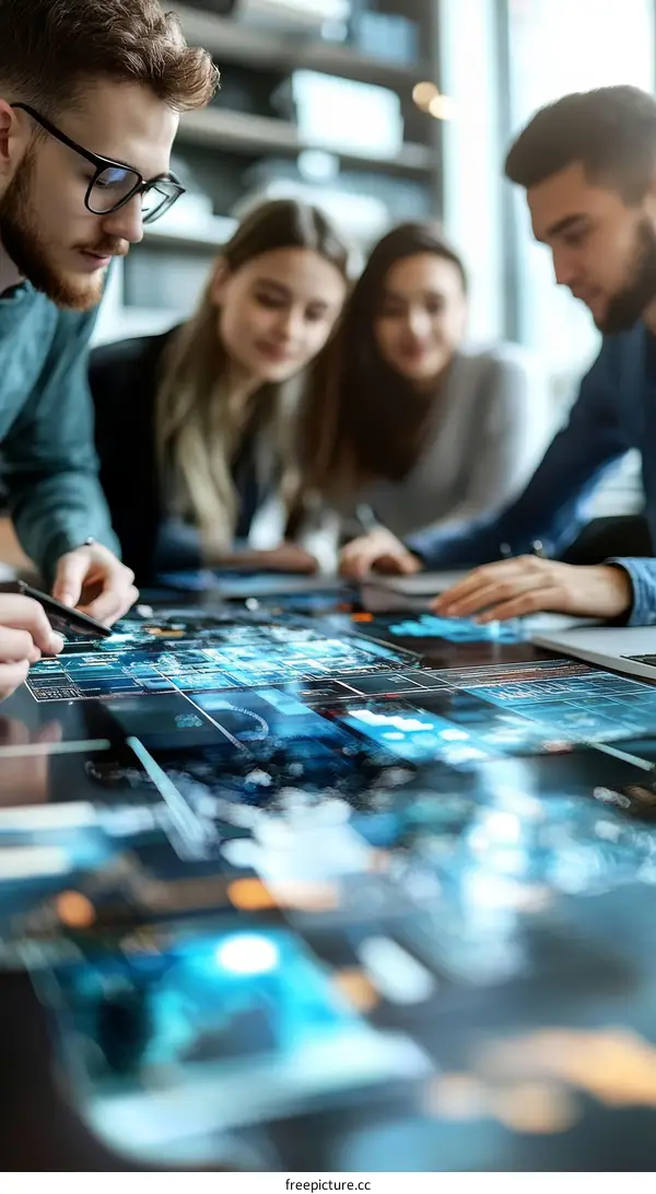 Team Collaboration on Interactive Interface Design