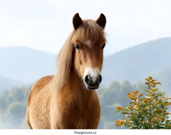 A Beautiful Horse in a Scenic Outdoor Setting