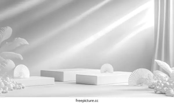 Modern Minimalist White Product Showcase