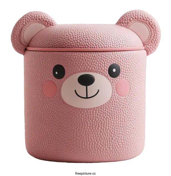[Transparent Background PNG]Cute Bear Shaped Storage Container