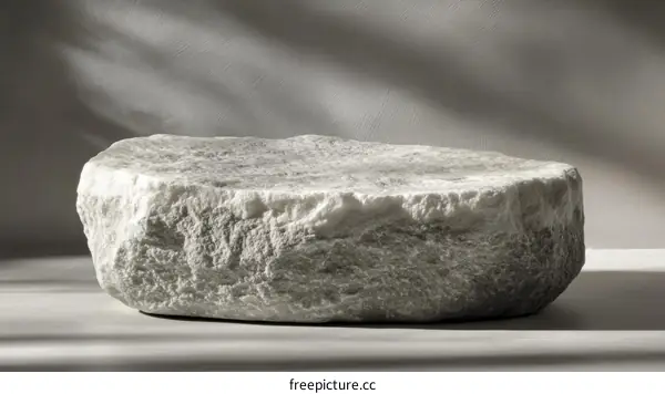 Natural Stone Display Platform Mockup