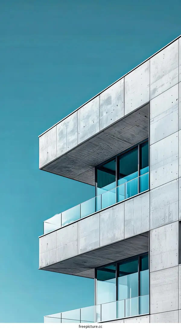 Balcony with a View of the City