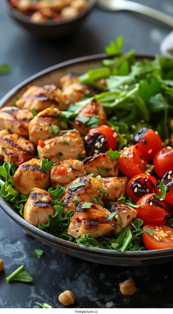 Healthy Chicken Breast with Vegetables