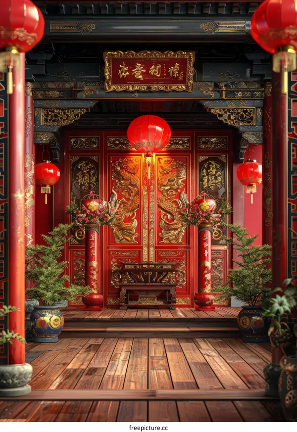 Traditional Chinese Architecture Interior Design