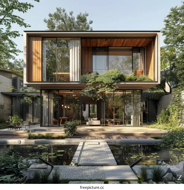 Modern Home Design with Natural Elements
