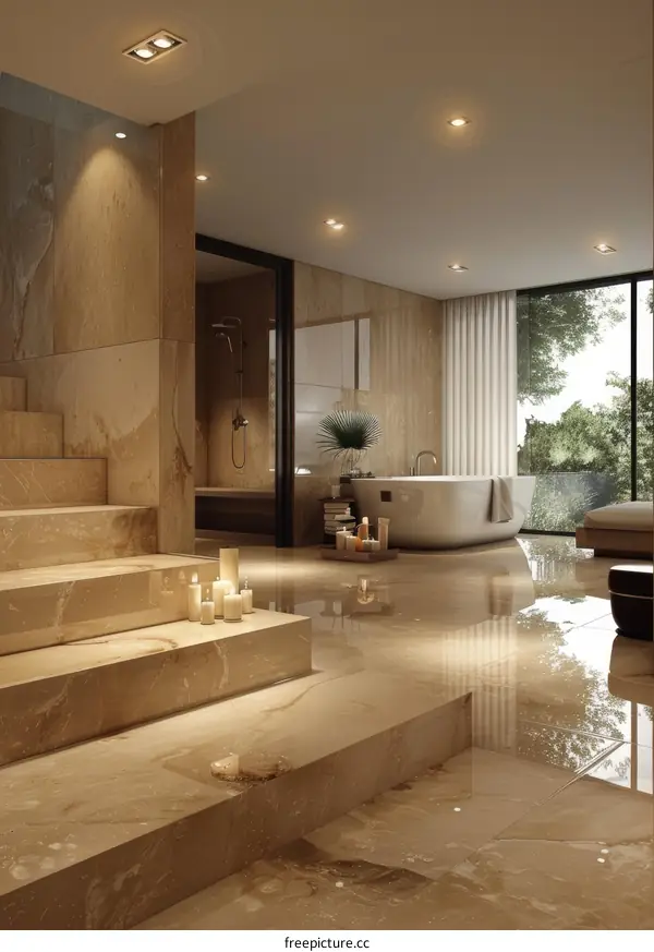 Luxury Modern Bathroom Interior Design